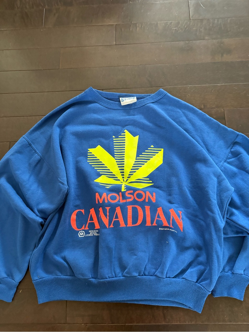 Vintage 80s molson Canadian crew neck